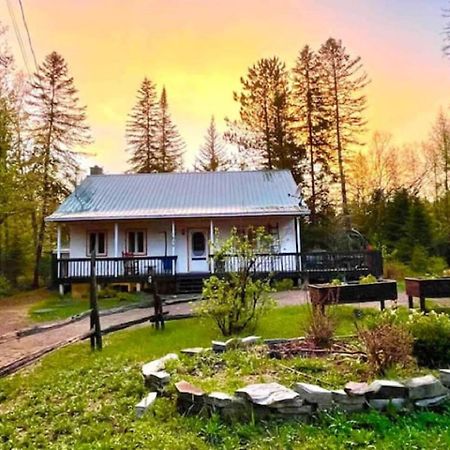 Chalet Nabu L'Ours - Riviere - Billard Saint-Alexis-des-Monts Exterior foto